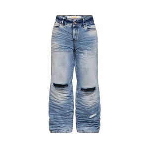 Pdf Men Blue Crinkled-Effect Denim Rich Kid Jeans